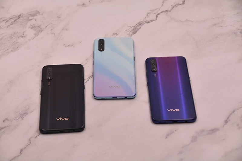 Оригинальный vivo Z5 Celular мобильный телефон Snapdragon 712 4500 мАч аккумулятор 48MP + 32MP камера