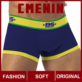 

Free Shipping 2020 New Underwear Men Boxers Cotton Mens Boxershorts Underware Boxer Shorts Underpants Gay BS