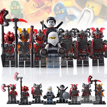 

Compatible LEGO Ninjago Masters Spinjitzu Pyro vipers Fire fang Buffmillion Building Blocks Bricks Figure Model Toy For children