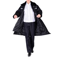 Одежда для страховки труда, Комбинезоны для безопасности, зимнее удлиненное утепленное пальто для взрослых, гостиничное изделие, придверная одежда для холодной защиты