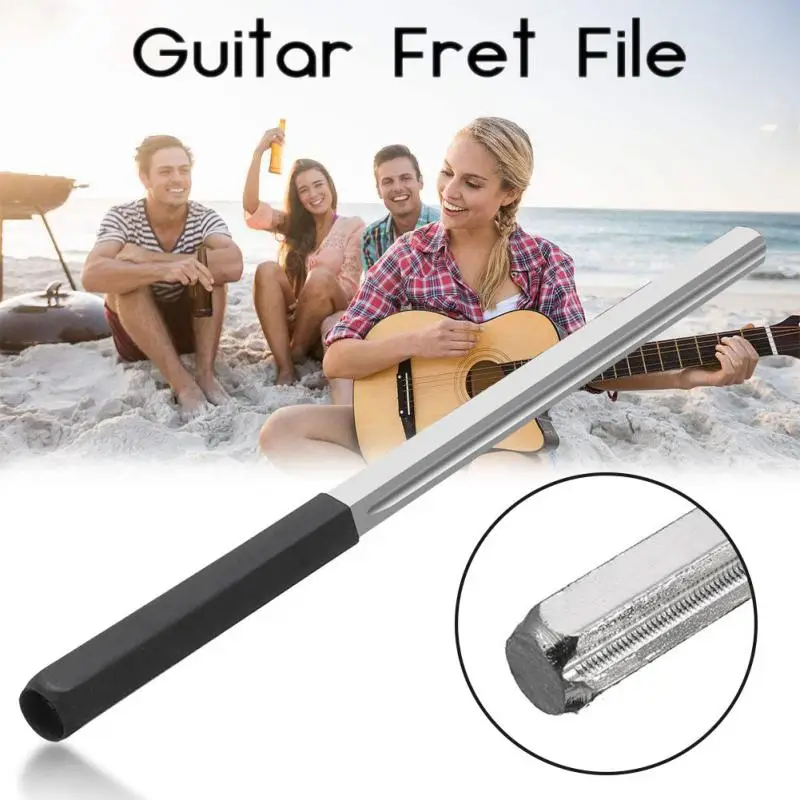 

Guitar Fret Dressing Steel Rotary File WithLuthier Tool Guitar Accessories Cylindrical Stringed Instruments Tool 3 Size Edges