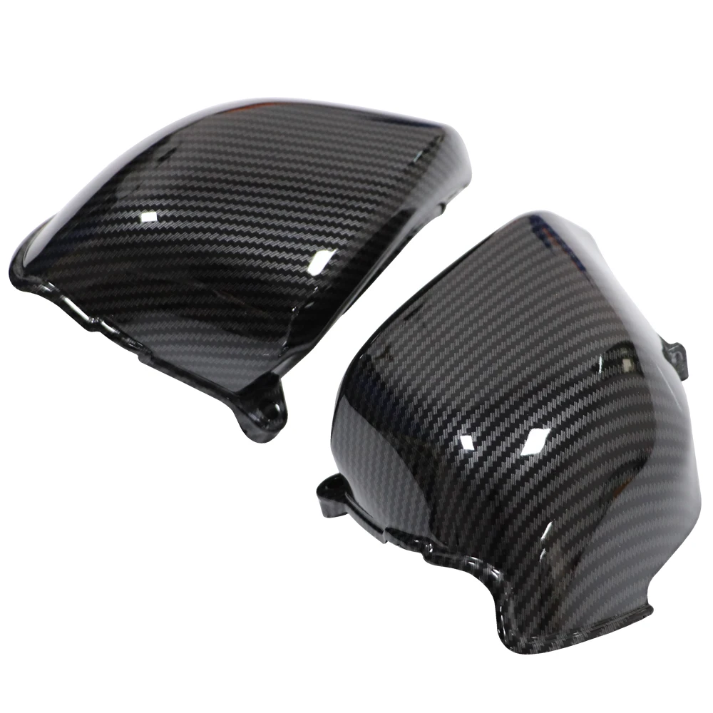 

2PCS Motorcycle ABS Carbon fiber Air Filter Cleaner Caps Covers Guards For Honda CB400 VTEC