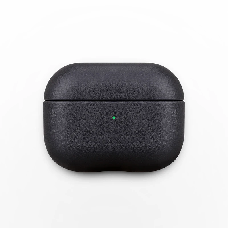 Case de Couro Genuíno para Airpods Protetora para Airpods Luxo Real Pele Capa Fone Ouvido Bluetooth Acessório Pro - Image 2