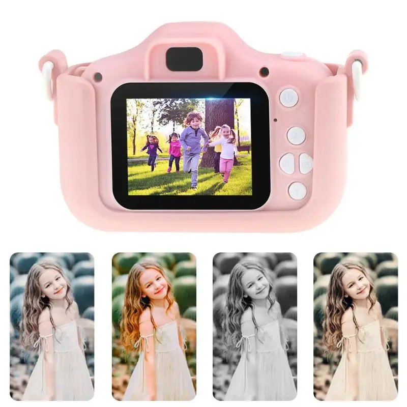 Детская мини цифровая камера 12 Мп фото Q1 2,0 дюймов экран детская камера с 600 мАч полимерные литиевые аккумуляторы для игрушек подарок
