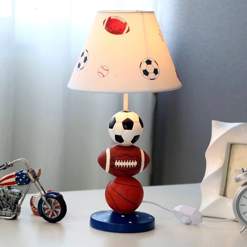

Cartoon Desk Lamp Children Room Animal Floor Lamp Football Originality Bedroom Bedside Lamp Boy Student Lamp Eye Protection