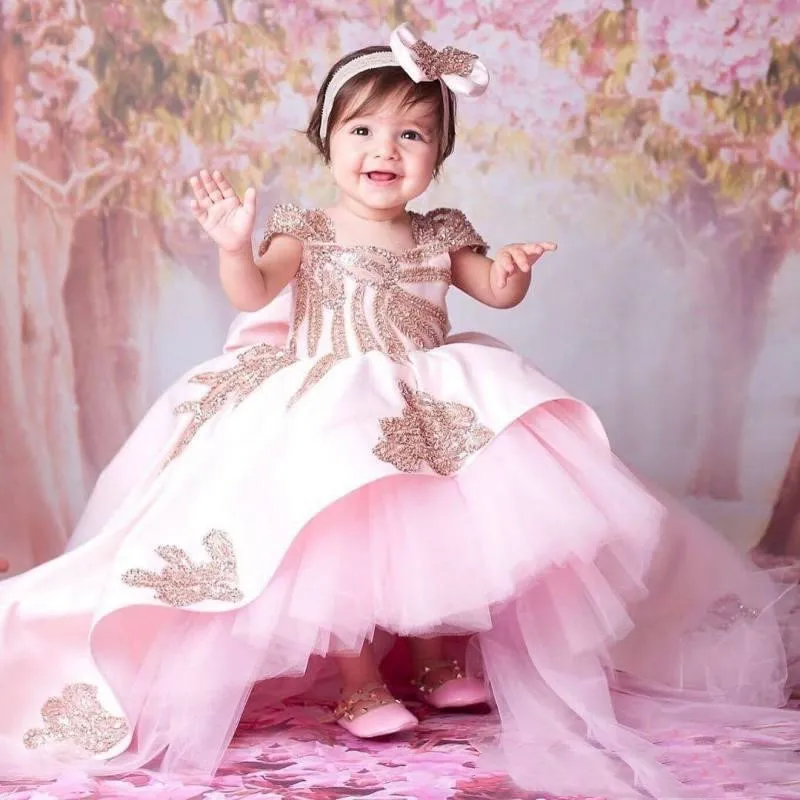 gorgeous-pink-girls-pageant-dresses-with