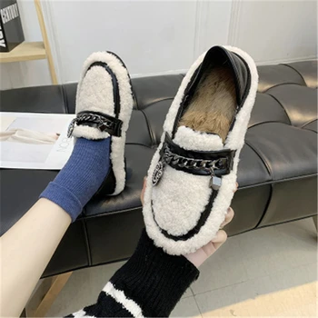 

2020 Wool Warm Plush New Winter Boot Ladies Shoes spring Boots Women Black Fashion Woman Boot Shoes Women's Ankle Boots slippers