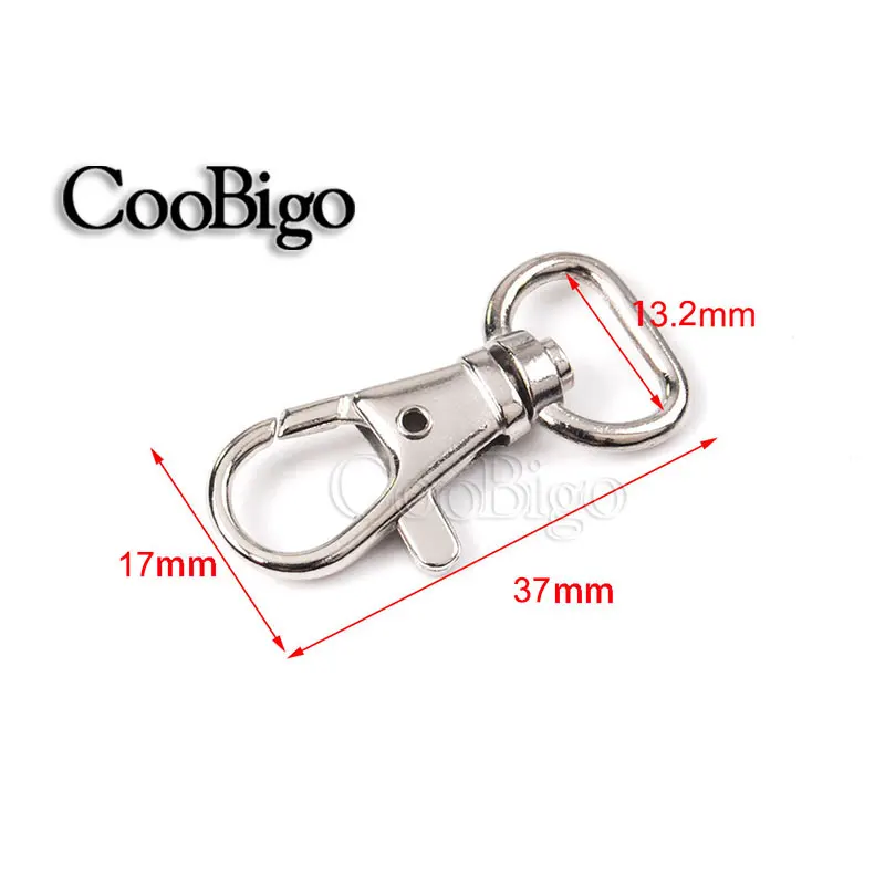 Yolev Lot De 56 Fermoirs Pivotants Pour Porte-clés Avec