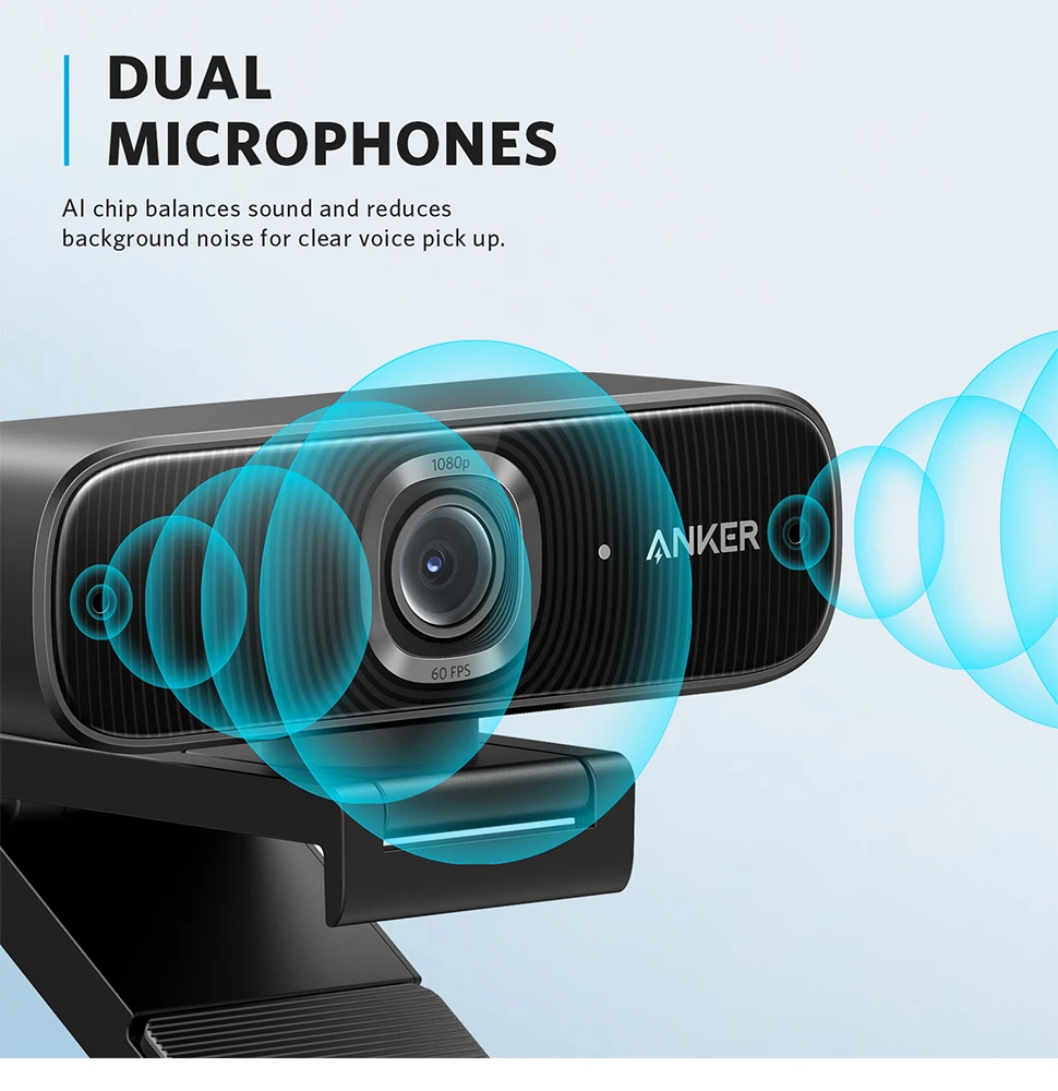 Anker PowerConf C300 Smart Full HD Webcam 7