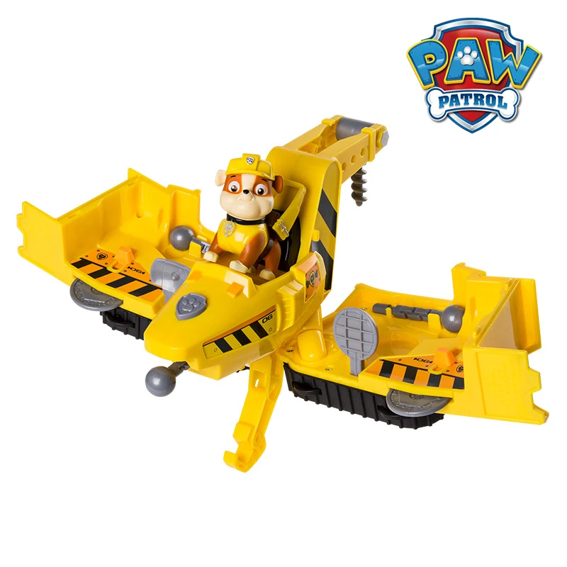 Paw Patrol Dog Juguetes 2 в 1 деформация автомобиля самолет мультфильм игрушка фигурка подвижные куклы детские игрушки для детей Подарки 2A10