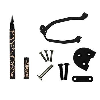 

2 Set Parts: 1Set 12Mm Electric Scooter Brake Disc Rotor Pad & 1Set Upgraded Rear Mudguard Support Screw Mounting Fender