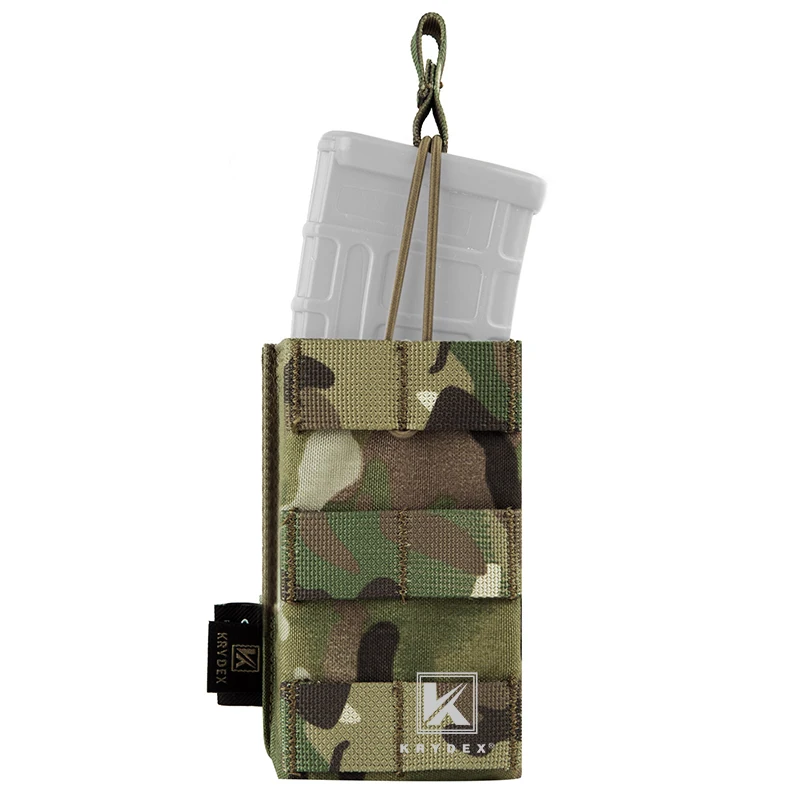 KRYDEX Tactical 5 56. 223 MOLLE PALS журнал сумка Военная стрельба страйкбол одиночный модульный