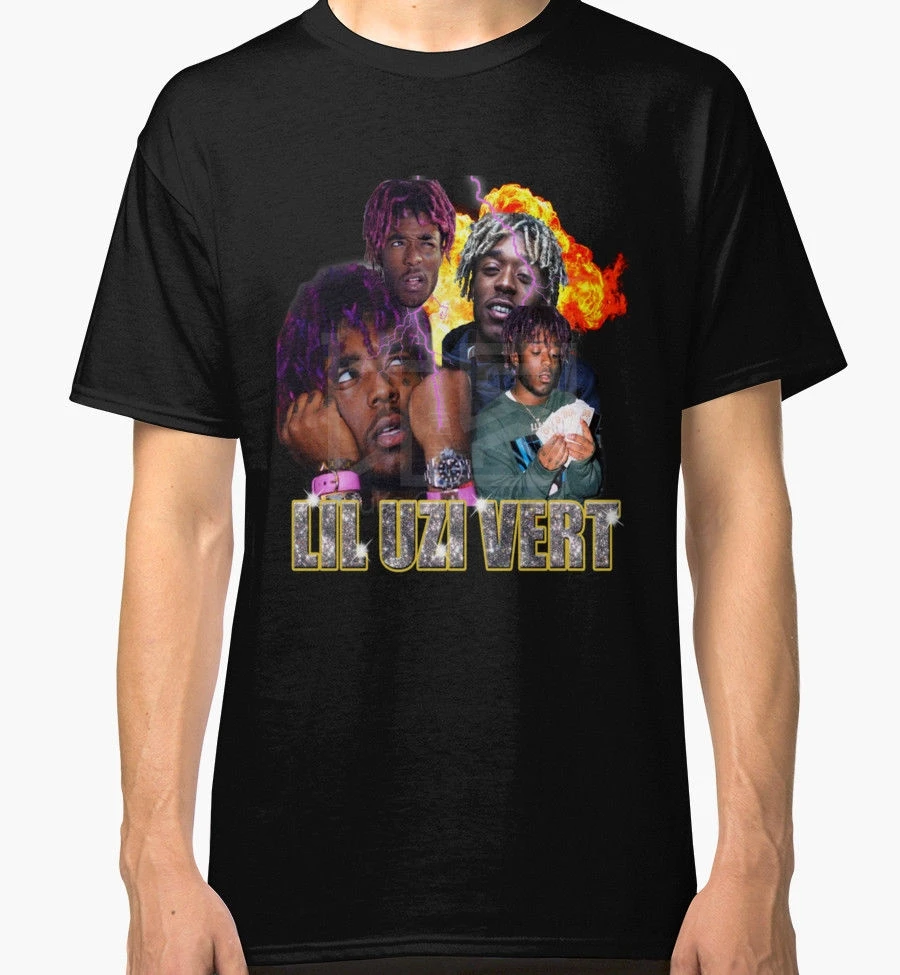 Lil Uzi Vert Pen and Pixel Men's Black Tees Shirt Clothing  2018 New Arrival T-Shirt T Shirt Short Sleeve Tops