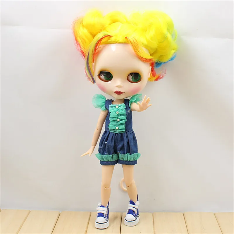 Blyth кукольная одежда модное платье для ледяной Azone Licca OB24 1/6 BJD Куклы Детские кукольные аксессуары 1:6 весы