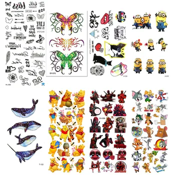 

Tattoo Chest Kids Temporary Tatoo Body For Sticker Fake Flash Temporaire Femme Tatto Tatu Cool Tattoos Hand Transfer