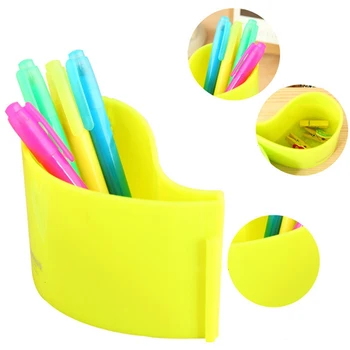 

Pen Holder Multifunction Round Pen Pencil Holder Office Desktop Storage Box School Student Stationery