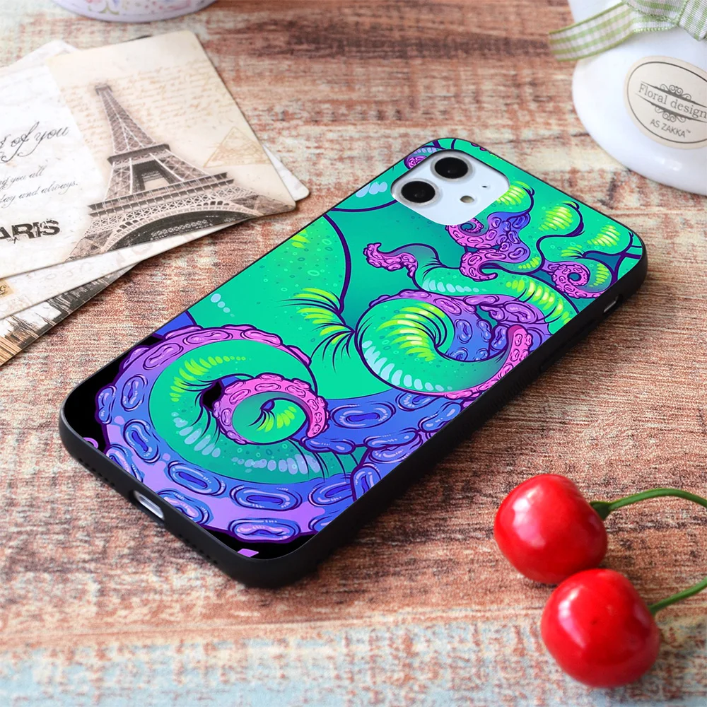 Мягкий чехол Cthulhu Tentacles TPU border для Apple iPhone | Мобильные телефоны и аксессуары