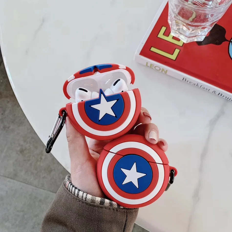 3D чехол для наушников для Airpods Pro Чехол Силиконовый Ститч Кот Мультяшные наушники/Earpods чехол для Apple Air pods Pro 3 чехол Брелок