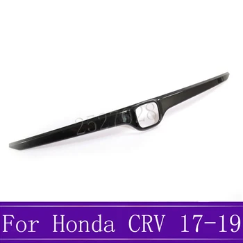 

ABS Black Rear Trunk Tailgate Frame Trim Back Door Car Sticker Cover Fit For Honda CRV CR-V 2017 2018 2019
