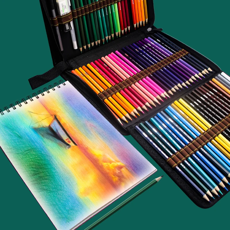 Juego de lápices de colores, Kit de dibujo profesional de bocetos