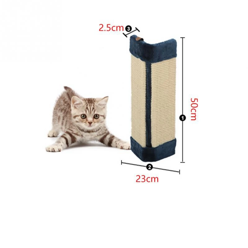 

Cat Scratch Board Pet Kitten Wall Corner Scratching Mat Post Tree Scratcher Sisal Hemp Kitty Pet Scratcher Plush Toys Furniture