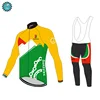 Barton Cycling Jerseys Competition Grade Winter Thermal Fleece Long Sleeve Jacket Bib Pants Custom Design Cycling Set Kit 3