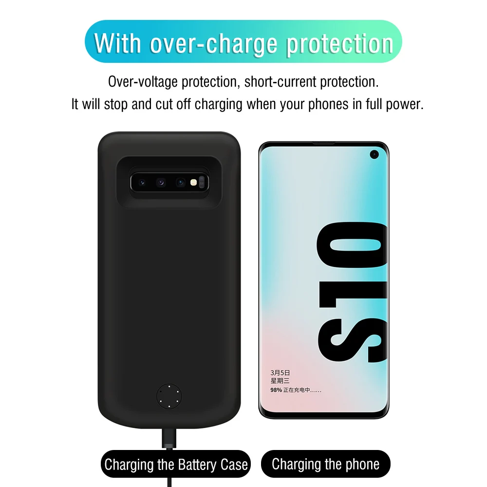 Зарядное устройство для samsung Galaxy S10/S10E/S10 Plus с защитой от перенапряжения