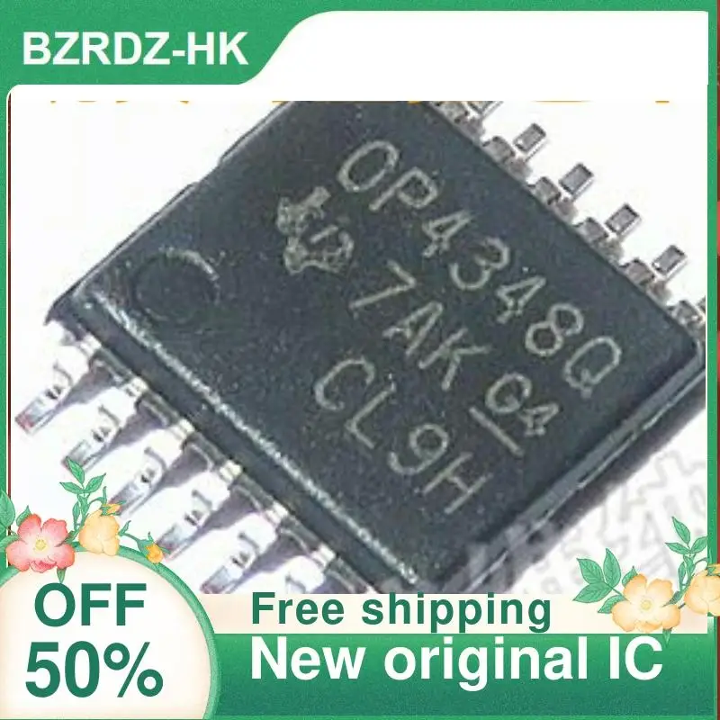 

10 шт. OPA4348AQPWRQ1 OP4348Q TSSOP14 новый оригинальный IC