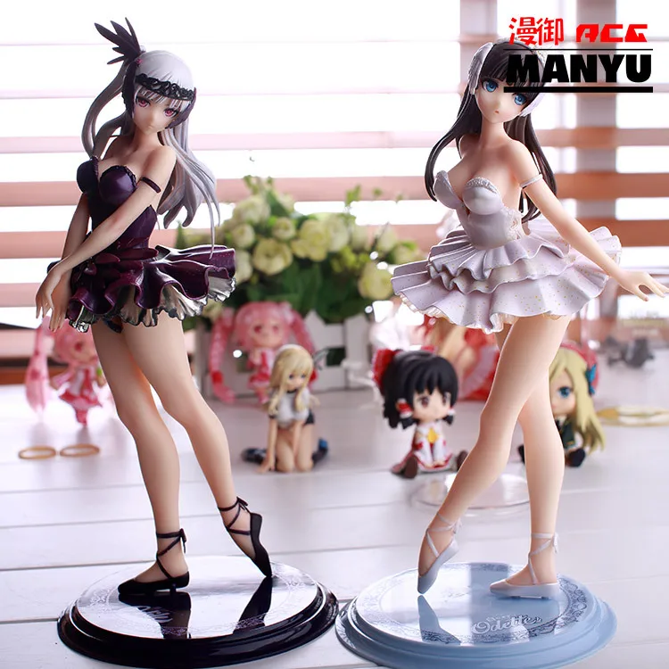 

AlphaMax T2 Art Girls White Swan Aojie of Black Swan Odile Garage Kit Model