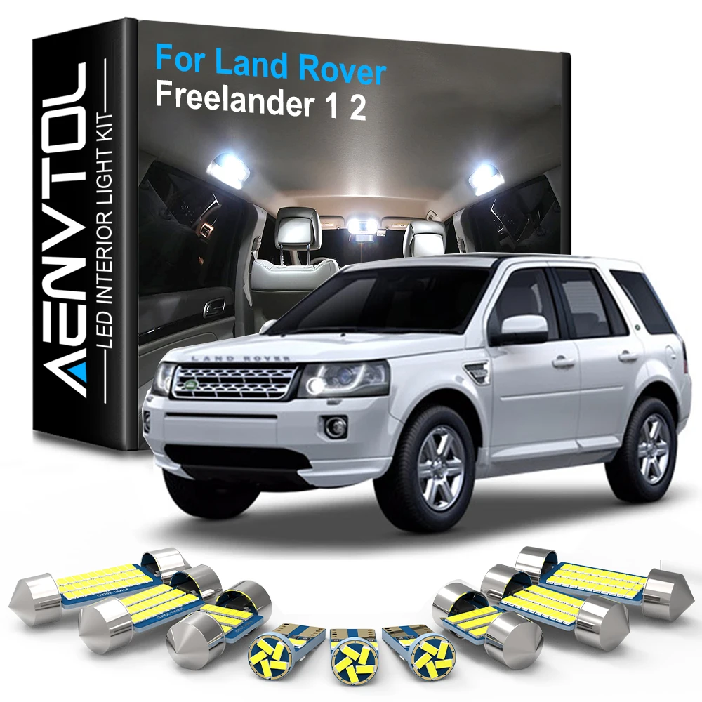 Aenvtol Canbus Per Land Rover Freelander 1 2 L314 L359 Td4 2002 2004 2005 2008 2013 Accessori Per Ricambi Auto Kit Luce Interna Led