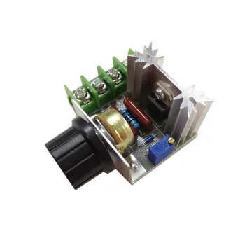 

AC 50V-220V 2000W Motor Speed Controller High Power SCR Voltage Regulator Dimming Dimmers Governor Module W/ Potentiometer