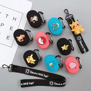 

Cute Silicone Case Cover for Xiaomi MI Redmi AirDots Version Wireless Bluetooth Earphone Charging Case Soft Shell Funda