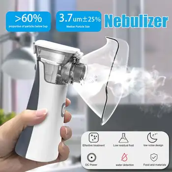 

Portable nebulizer Mini Handheld inhaler nebulizer for kids Adult Atomizer nebulizador equipment Asthma
