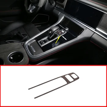 

Real Carbon Fiber Car Electronic Handbrake Decoration Trim For Porsche Cayenne Panamera 2017-2020 Car Accessories