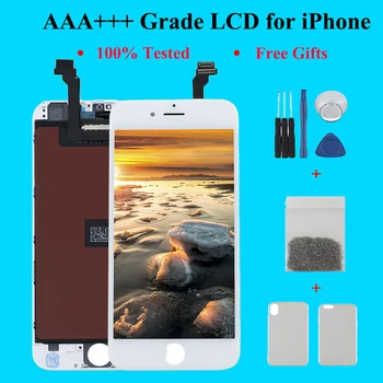 

AAA+++ Screen for iPhone 6 LCD Touch Screen Digitizer Assembly for iPhone 6G 7 display module No Dead Pixel ips LCD pantalla