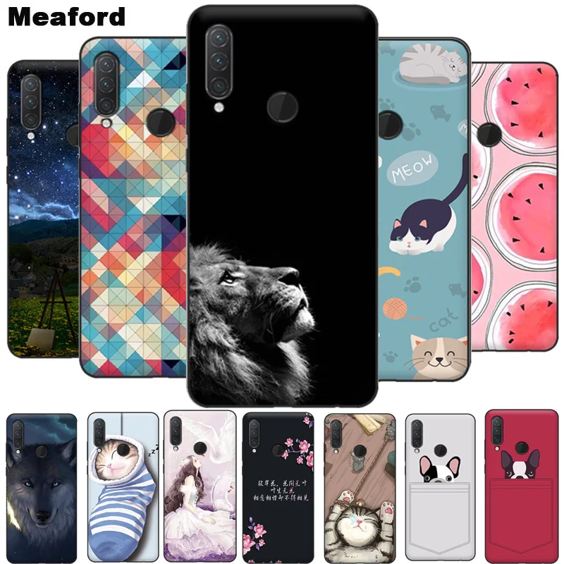 

For Lenovo Z6 Lite Case Z6Lite L38111 Cover Cute Cartoon Soft TPU Silicone Cover For Lenovo Z6 Lite Phone Back Case Z 6 Lite