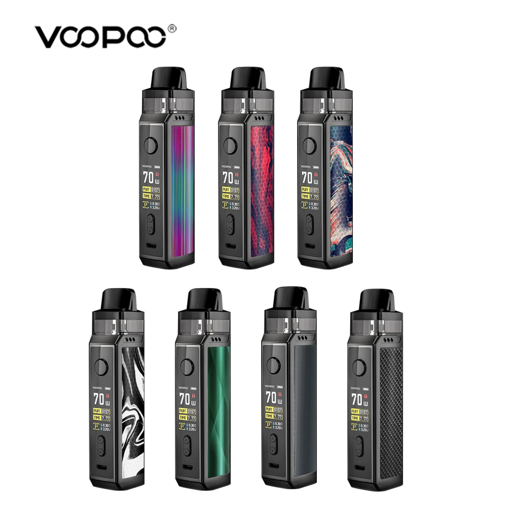Набор для вейпа VOOPOO VINCI X электронная сигарета 5 70 Вт с одним аккумулятором 18650 vs Vinci
