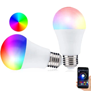 

9W WiFi Smart Light Bulbs RGB LED Light Lamp WiFi RGB Smart LED Light Bulb for Apps by iOS Android Home