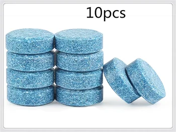 

10PCS / pack car windshield wiper effervescent tablets clean solid for BMW E82 E87 E63 E64 F06 6-series 1 E81 F12 F13 M6