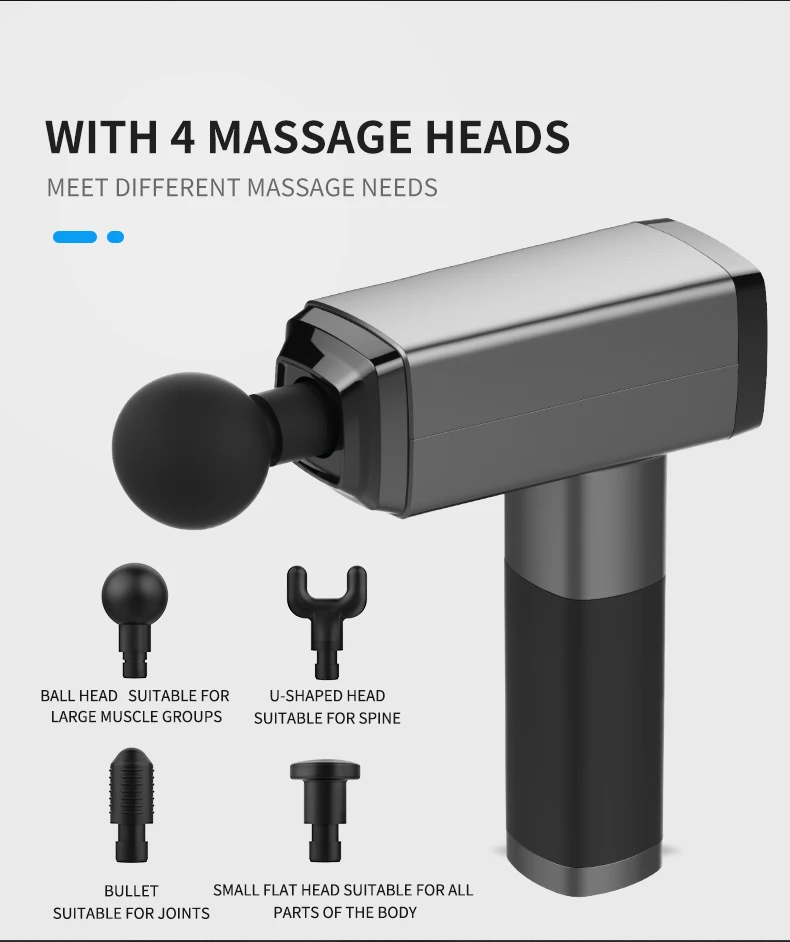 Nível de Percussão Profundo para Relaxamento Dispositivo de Massagem Elétrico sem Fio Mais Novo Massagem Velocidade Tecido Profundo Corporal Gun 6 7 Computers & Electronics