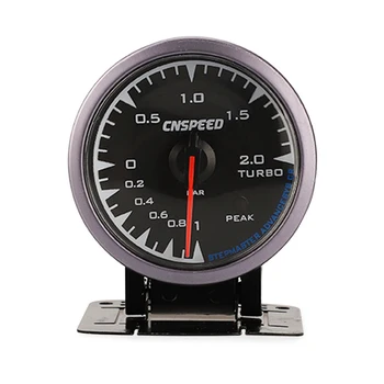 

Auto Car LED Turbo Boost Pressure Gauge Meter 7 Color Backlights Car Accessories 12V 2.5inch 0-2bar