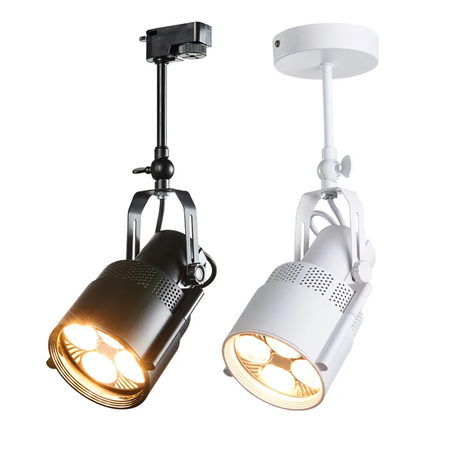 

E27 LED Downlights Surface Mounted Downlight 25W 35W LED Ceiling Lamp Industrial Loft LED Track Light Track Rail LED Spotlights