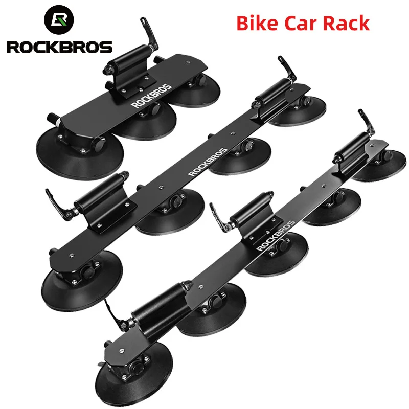 ROCKBROSBikeRackForCarSuctionRoofTopBikeCarrierQuickHub