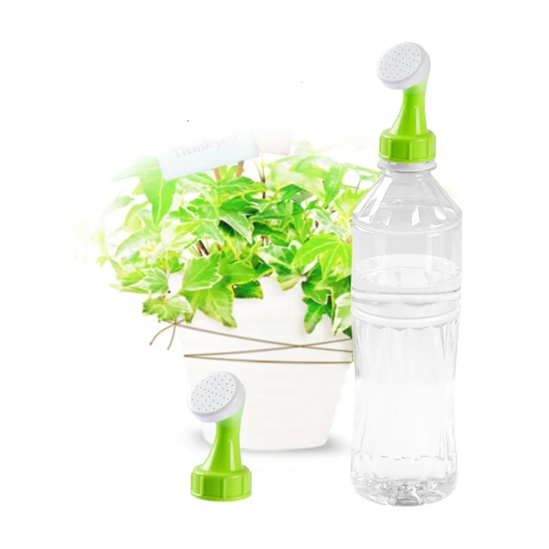 2Pcs/Bag Bottle Cap Sprinkler PVC Plastic Garden Spray Waterer Sprinkler Plant Watering Nozzle Tool Little Nozzle Sprinkler Head