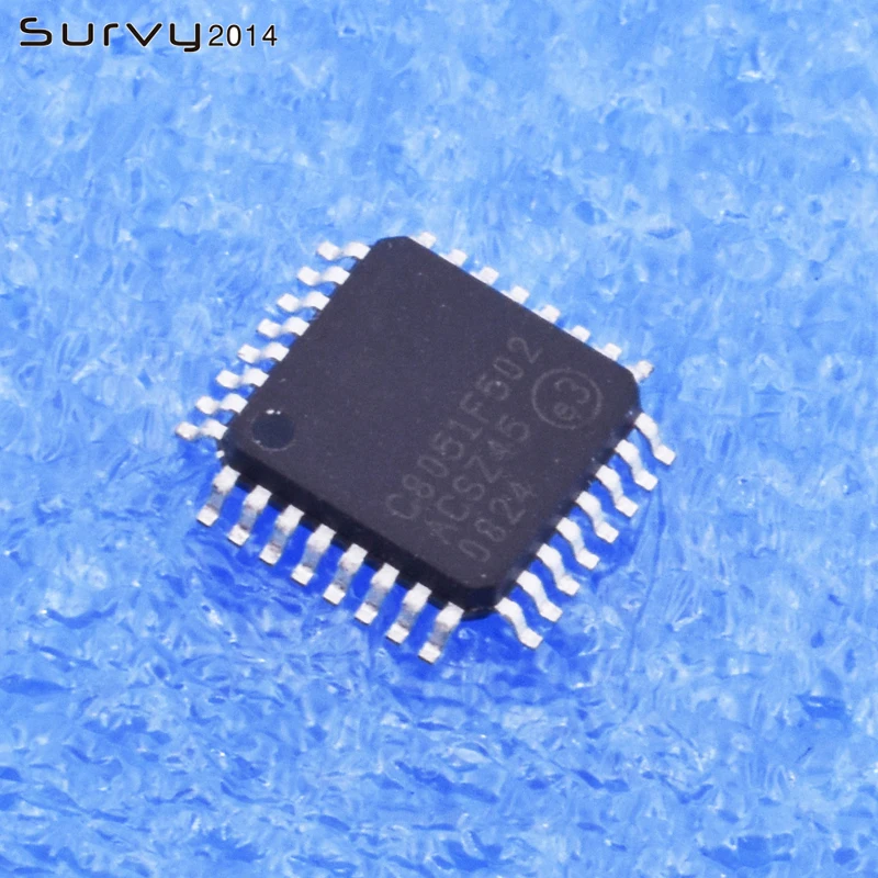 

1/5PCS C8051F502-IQ QFP32 C8051F502 IC Mixed Signal ISP Flash MCU Family