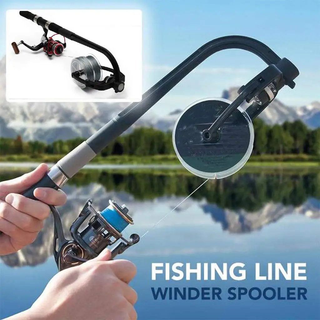 Fishing Line Loader Spoiler Spooling Station Reel Spooler Winder Winding System