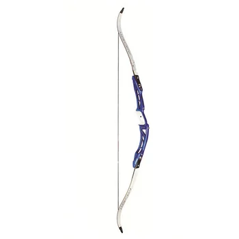 

2 Colors F165 Recurve Bow Length 68 Inches 24/28 Lbs Aluminum Alloy Handle and Maple Limbs for Archery Hunting