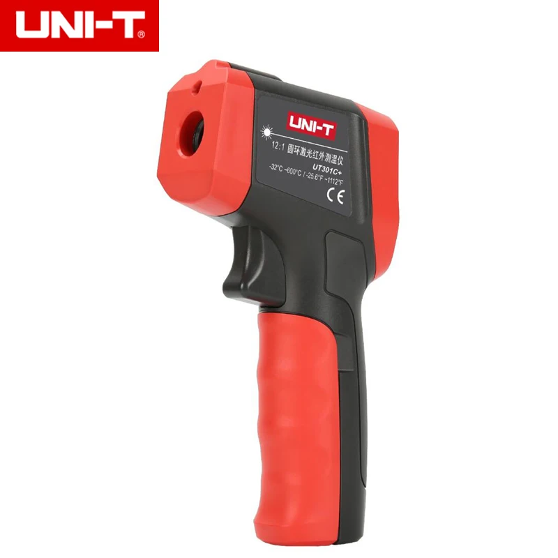 UNI-T UT301C+ 12:1 инфракрасный ИК-термометр лазерный температурный пистолет метр Диапазон-32~ 600 градусов