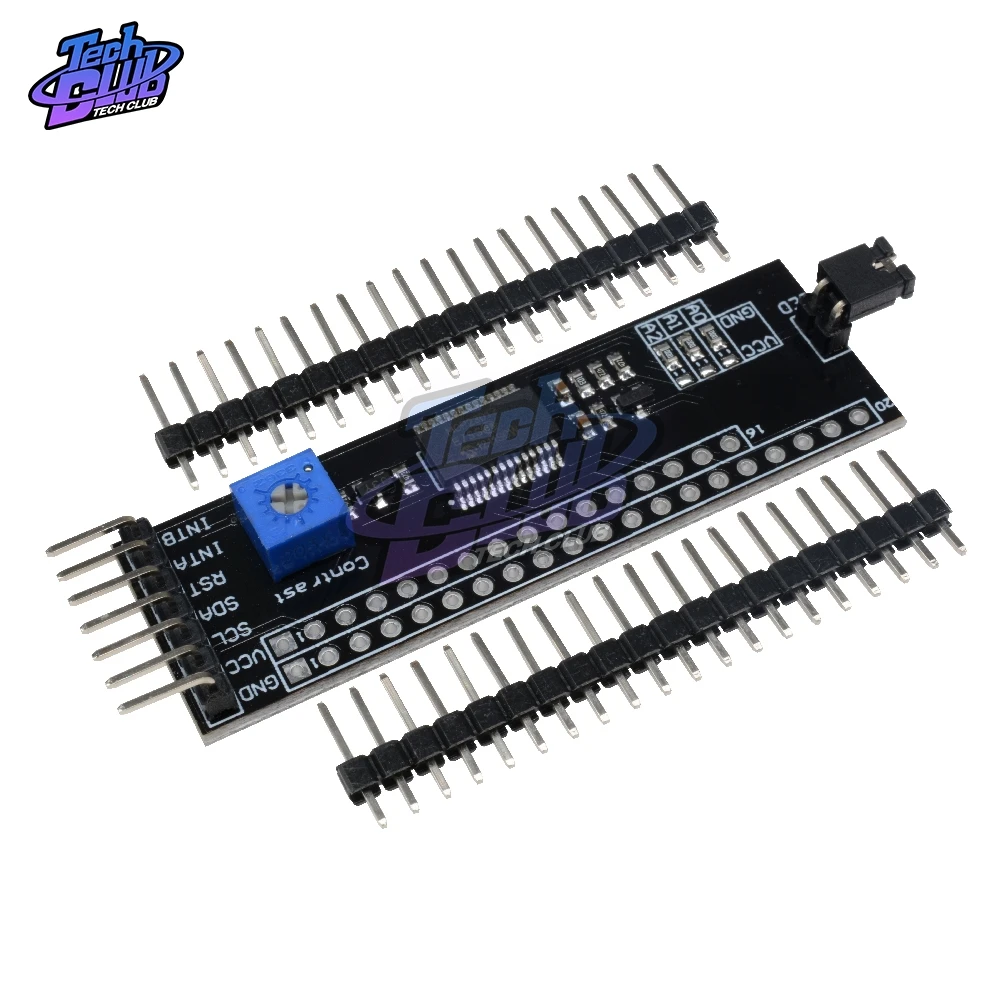 

MCP23017 12864 128*64 LCD I2C IIC TWI SPI Serial Interface Adapter Plate Board Converter Module for Arduino 1602 2004 with Pins