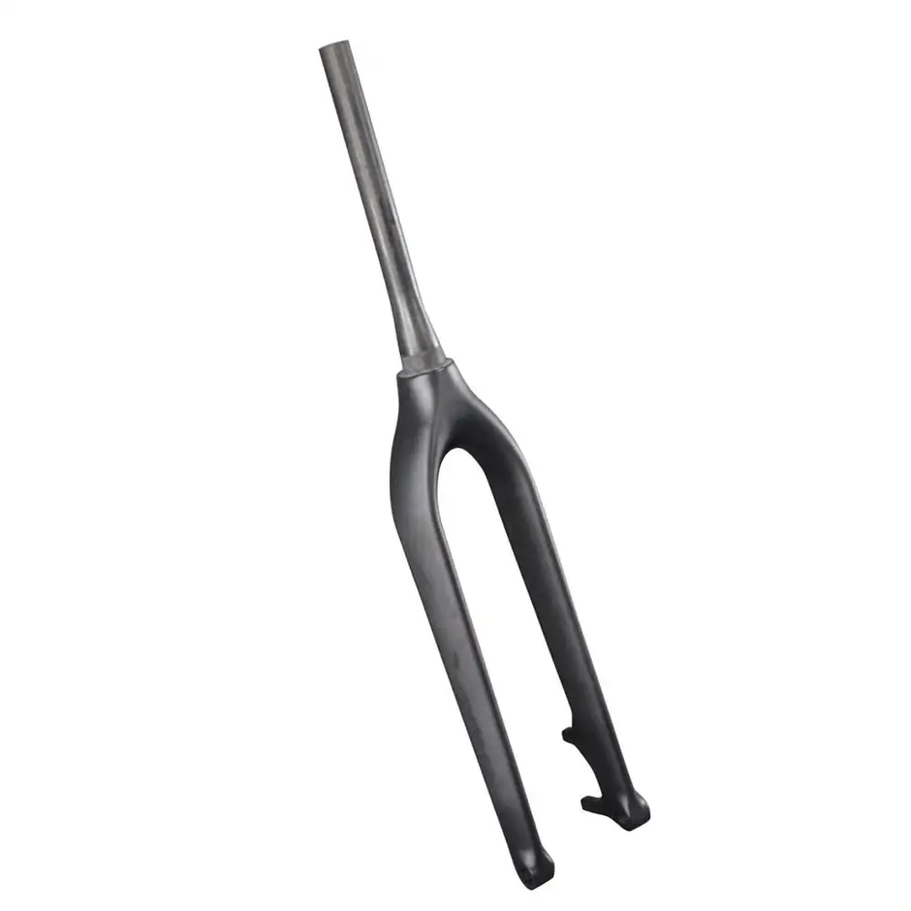 

ICAN UD Matte tapered rigid MTB fork post mount brake type with 135*15mm thru axle fit for hardtail mountain frame